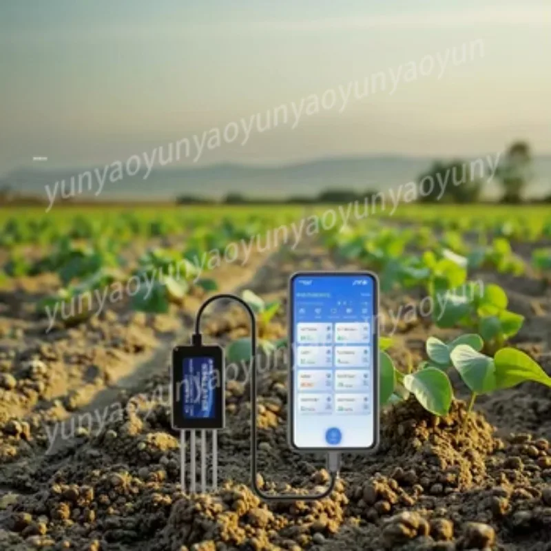8 in 1 Digital Soil Sensor High Accuracy Detector for Greenhouse Agricultural Monitoring