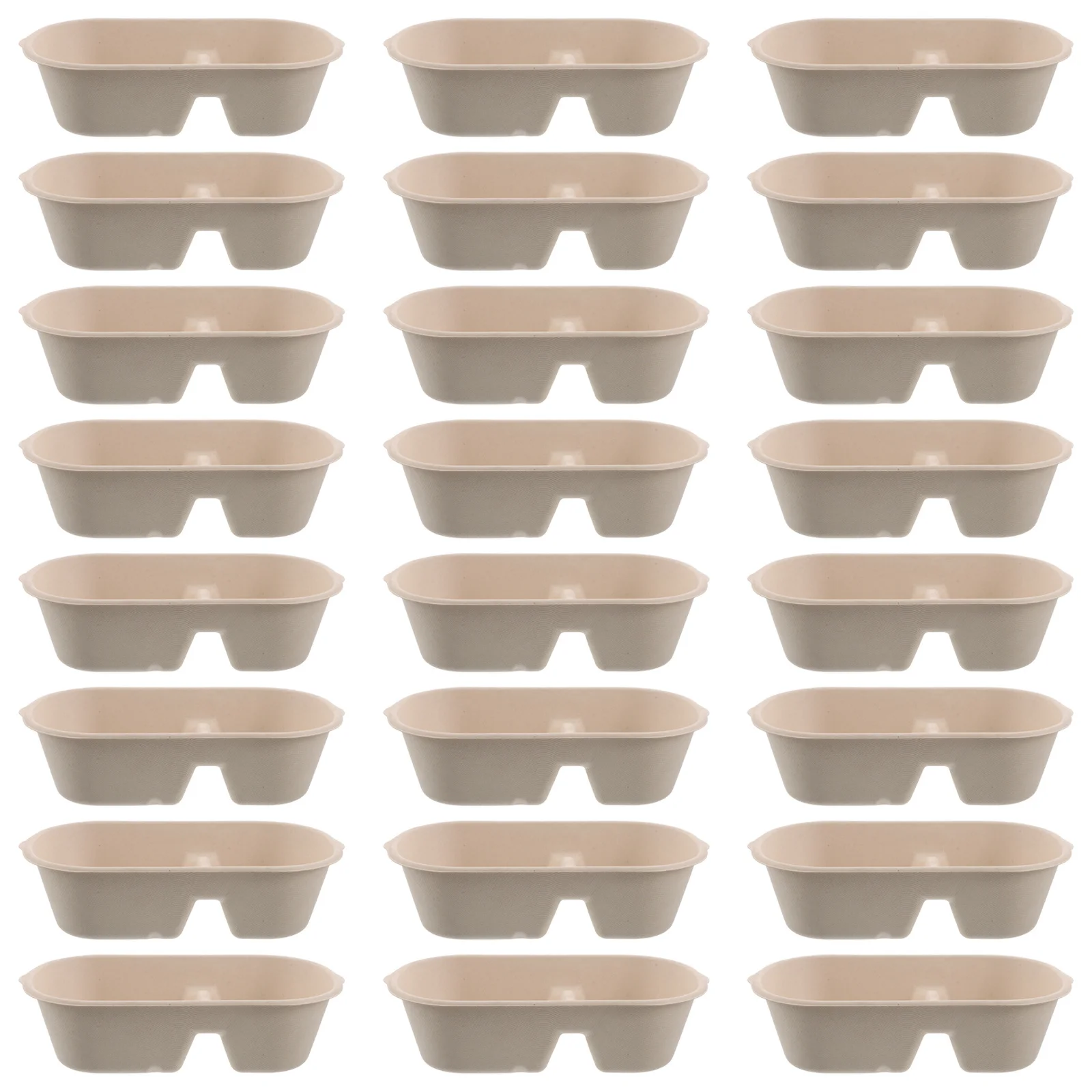 

50pcs Pet Food Bowls 1000Ml Disposable Puppy Feeding Dishes Portable Dog Cat Water Bowl For Cage Crate Travel Kennel Outdoor