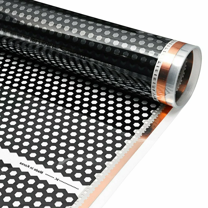 Floor Heating 50Cmx2m Honeycomb Heater Electric Infrared Heated Floor Film 220V