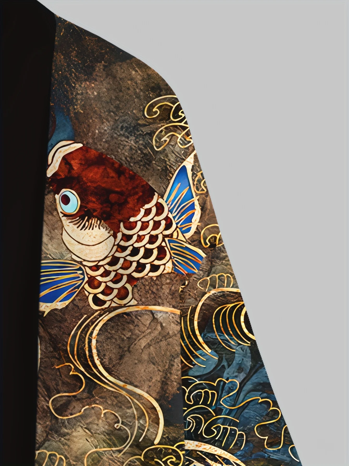 2026 Summer Men's Kimono 3D Printed Design Breathable Lightweight Casual Fashion Outdoor Street Men's Clothing