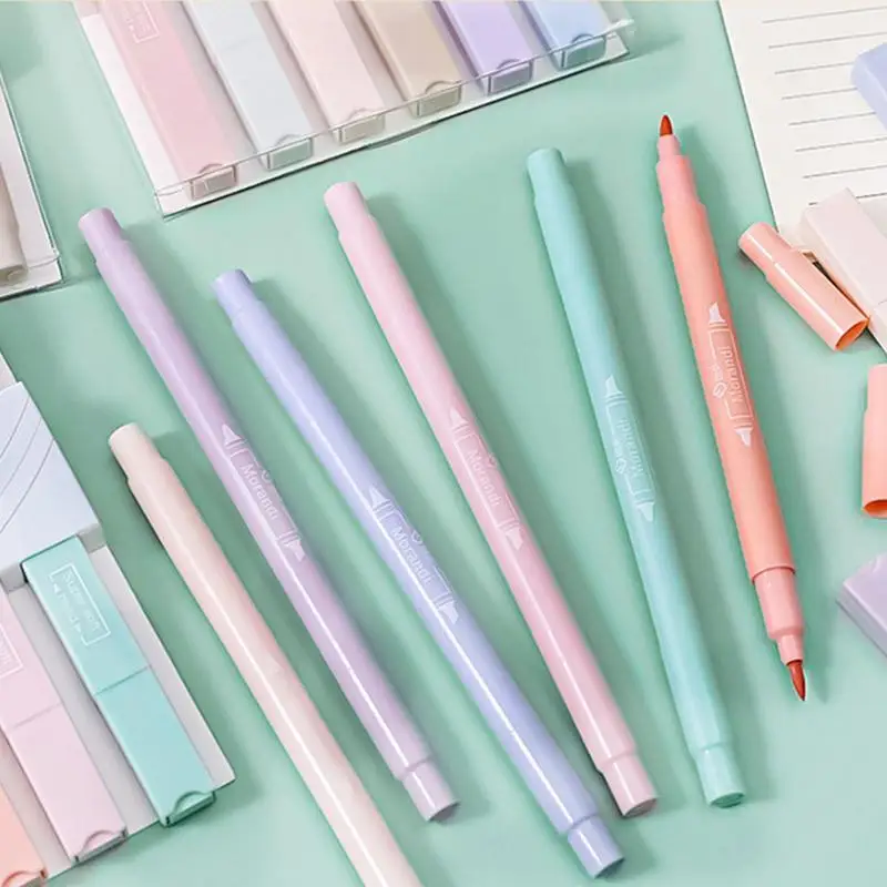 Библейские маркеры, 12 шт., разные цвета, высокие зажигалки для ведения журналов, канцелярские принадлежности для заметок, планирования, работы, учебы