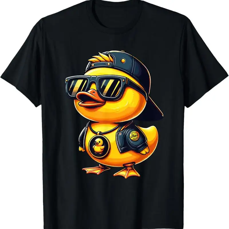 

Забавная резиновая утка для детского костюма, крутая футболка
