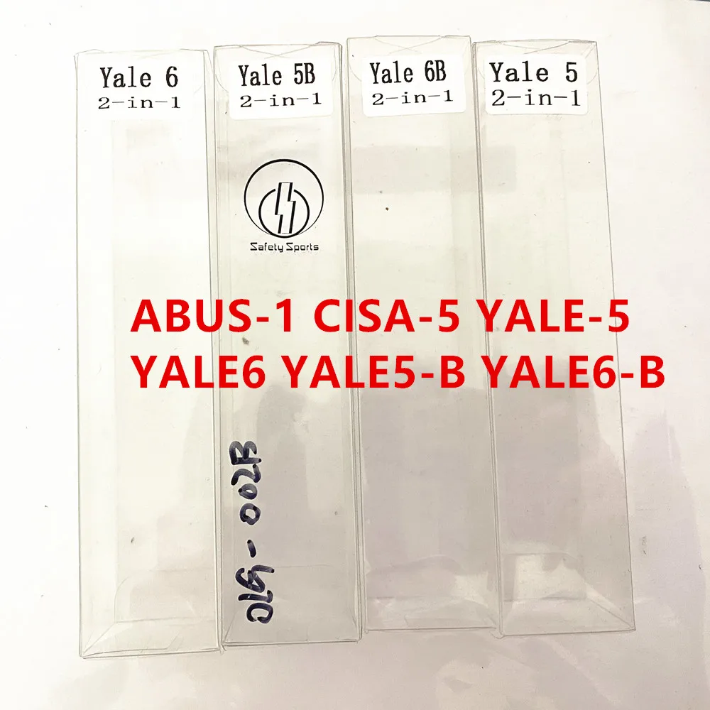 AKK 2 in 1 function same as lishi Tools 2in1 2 in 1 AKK ABUS-1 CISA-5 YALE-5 YALE6 YALE5-B YALE6-B Locksmith Tool