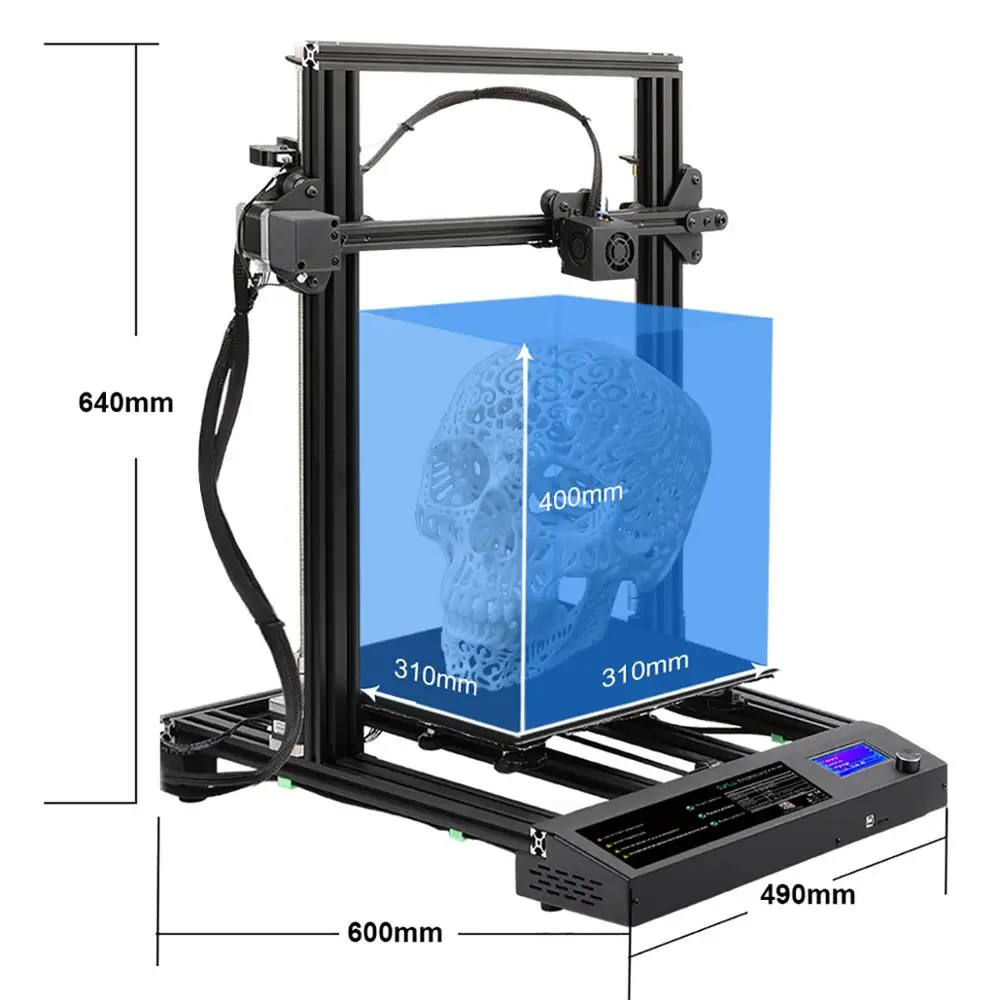 

SUNLU 3D FDM Printer High Precision Printing 3D Printer Machine without Clogging