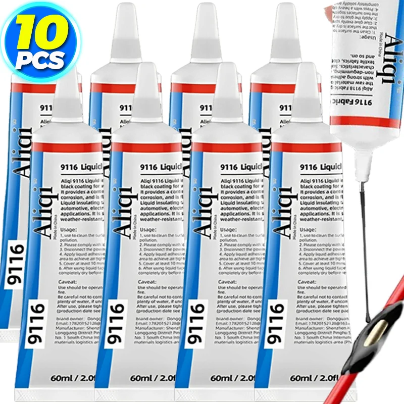 Cinta eléctrica líquida de 15/150ML, pegamento aislante impermeable, pegamento para reparación de cables eléctricos, sellador resistente a altas temperaturas