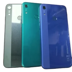For Huawei Y6S 2019 / Honor 8A Pro backshell Cover Rear Door Panel Housing Case With Camera Lens Repair Parts