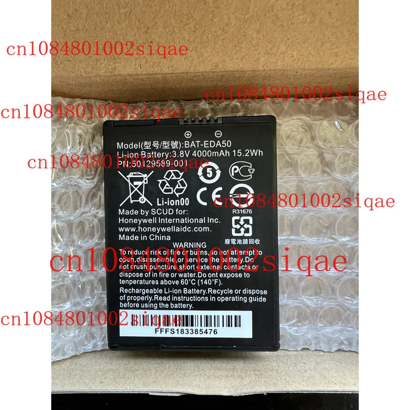 

Battery For Honeywell EDA50 EDA51 DA50HC EDA50-HB EDA50-HB-C BAT-EDA50US 4000mAh
