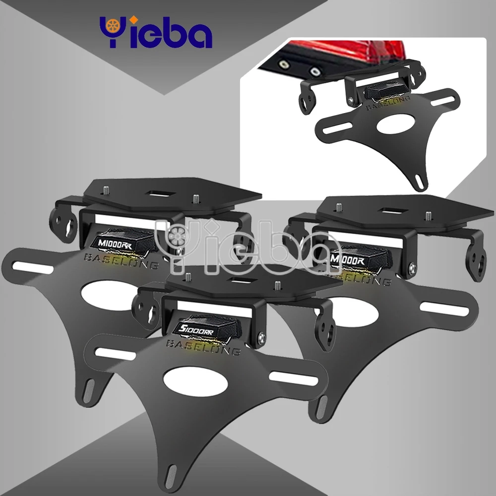 

FOR BMW M1000R M1000RR S1000RR / M Sport S1000R RR Licence Plate Holder Motorcycle Accessory Led License plate holder 2021-2026