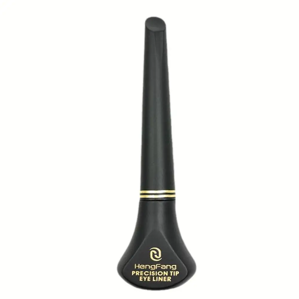 Черная жидкая подводка для глаз, карандаш, быстросохнущий, корректор для глаз, подводка для глаз, подводка для глаз с защитой от пятен, ручка, кисть N1C6, 1 шт.