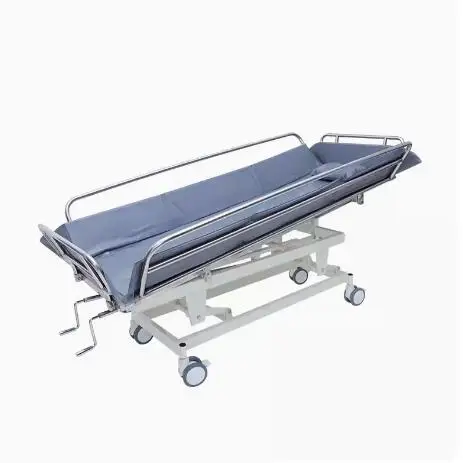 

Elderly Bathing Bed For Paralysis, Bedridden And Disabled, Manual Bathing Bed, Shower Bed, Nursing Home, Hospital Care Bed
