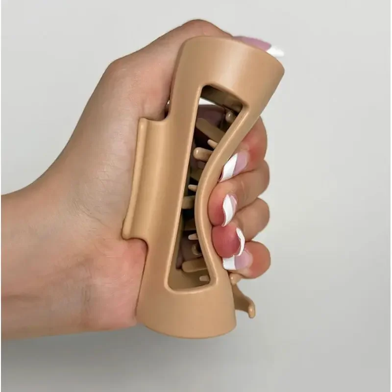 لينة المضادة للتصادم لينة سيليكون دبوس الشعر السيدات القرش كليب الشعر مجوهرات حماية الظهر الدماغ كليب الشعر جديد اكسسوارات للشعر #5