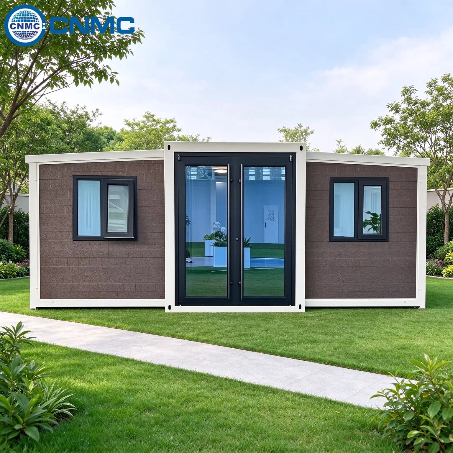 20FT Foldable Expandable Container Home Stable Steel Structure Sandwich Wall Panel Pvc Floor For Field Staff Accommodation