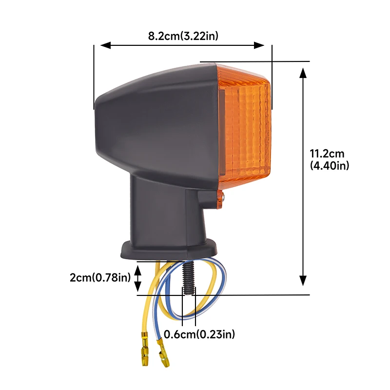 Motorcycle Turn Signal Light Lamp For KAWASAKI ZXR250 ZXR400 ZXR750 ZXR250 400 KLE 250/400/500 23040-1235 23037-1259 23040-1173