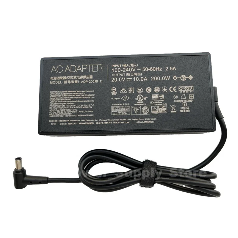

Адаптер переменного тока 20В 10А 200Вт для ASUS TUF A15 FA507RC FA507RE FA507VR