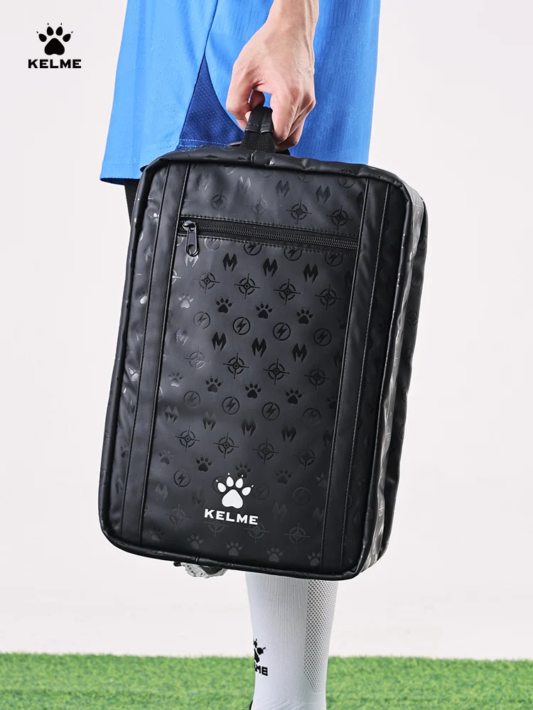 

Футбольная тренировочная сумка Kelme, школьный рюкзак, большая вместительная многослойная сумка для хранения футбольной обуви, спортивная сумка-мессенджер