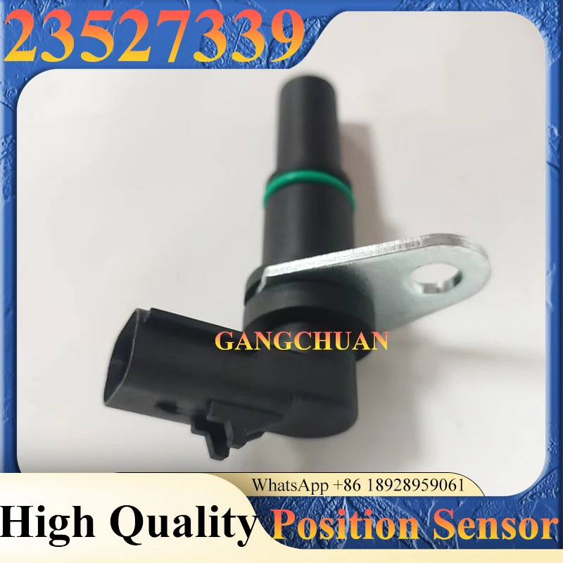 Piezas de excavadora Sensor de sincronización de posición del cigüeñal 23527339 Sensor de posición del cigüeñal para diésel Serie 60