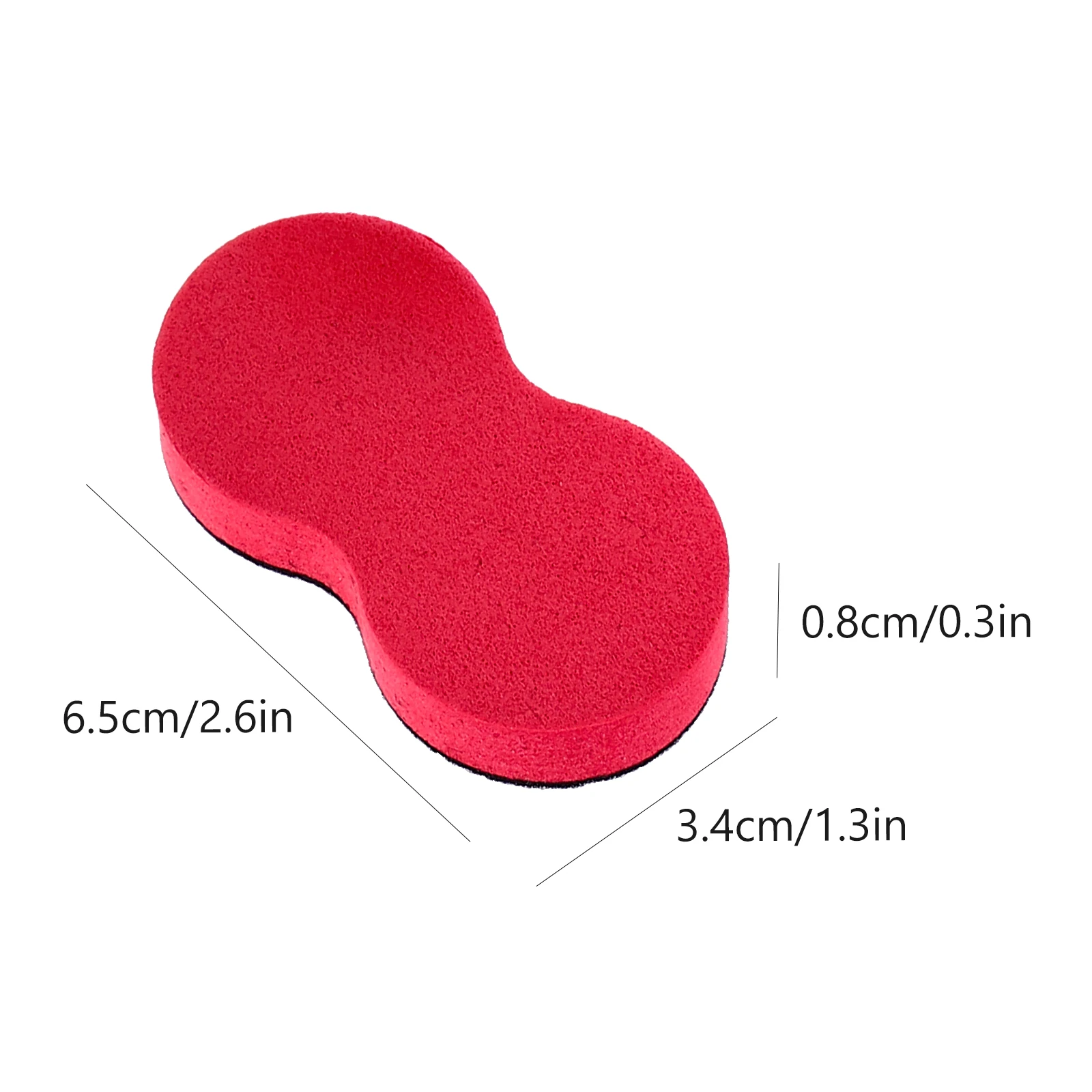 20pcs Whiteboard Eraser Dry Rectangle Bulk Small Office Teacher Child Mini Cleaning Tools Portable Erasable Student