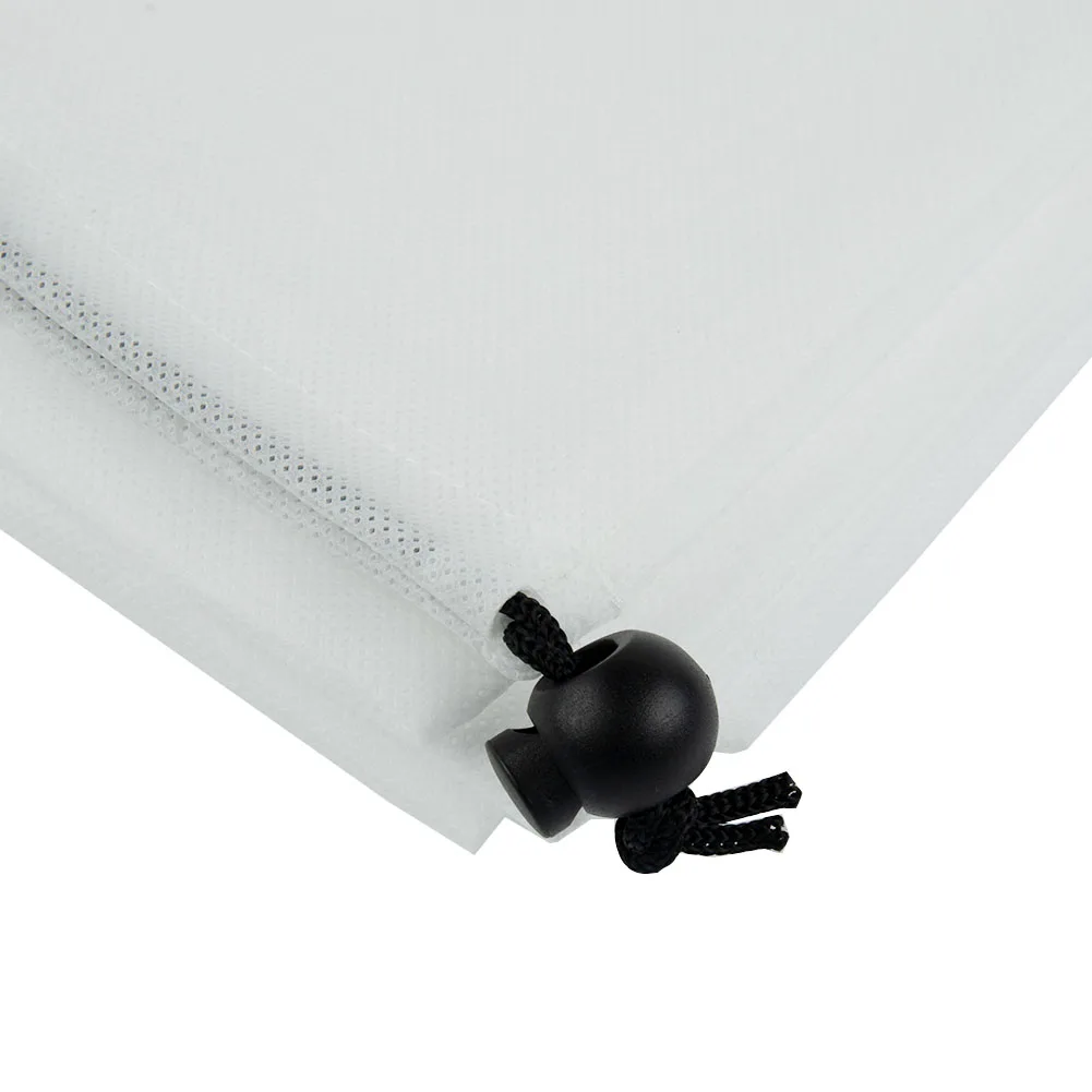 Warm Covers Frost Antifreeze Bag Plants Shrub Tree Vegetables Garden Drawstring Multifunctional Non-Woven White