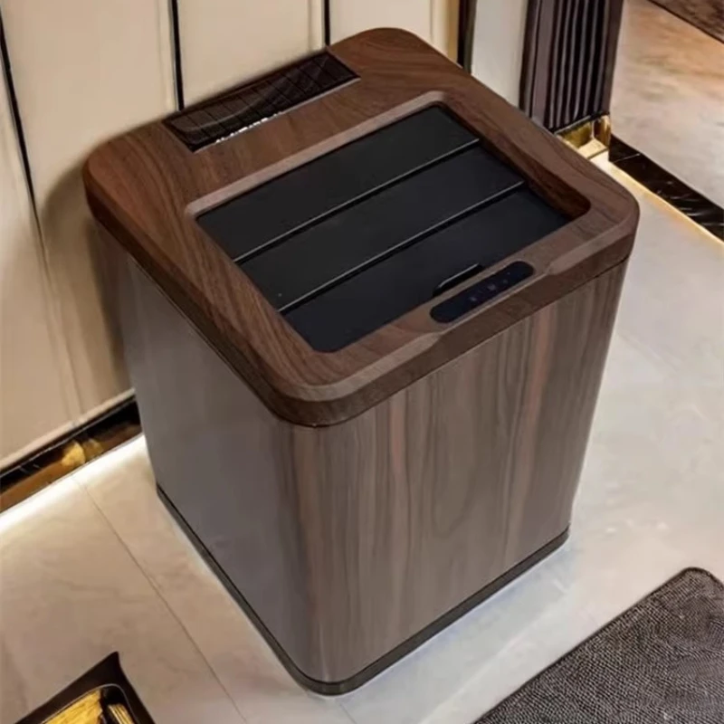 

High-end trash can intelligent induction new Chinese living room bathroom kitchen light luxury household 2025 new high value