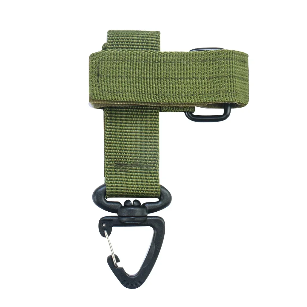 Camping Equipment Glove Hook Military Fan Outdoor Tactical Gloves Climbing Rope Storage Hanging Buckle Adjustable Carabiner Clip