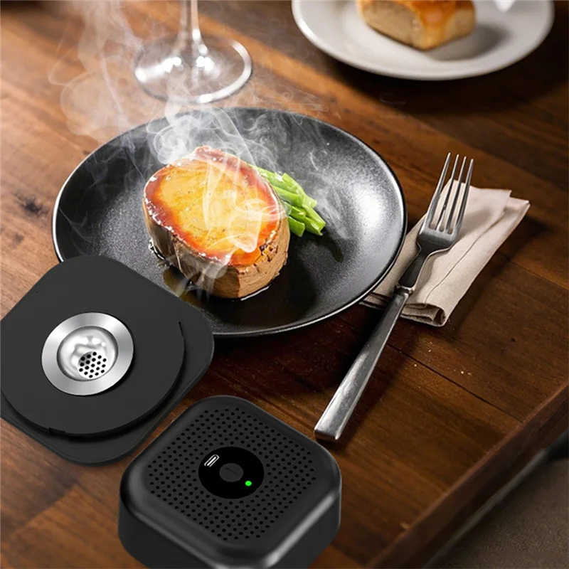 

ABFY-Cocktail Electric Smoker Cooking Whiskey Electric Smoker Set Electric Whiskey Smoker Kit