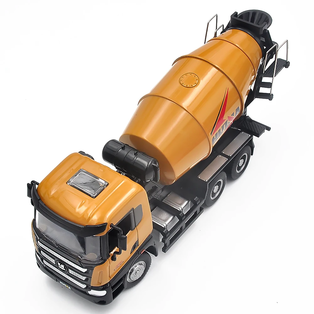 1:50 alloy concrete mixer truck model,sliding construction truck toy,simulation tank truck,free shipping