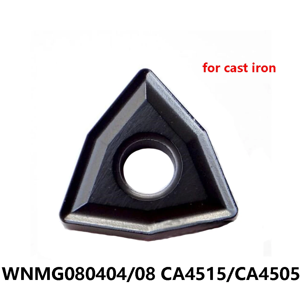 

WNMG 080404 080408 WNMG080408 Original WNMG080404 CA4515 CA4505 For Cast Iron Turning Tools CNC Holder Carbide Inserts Cutter