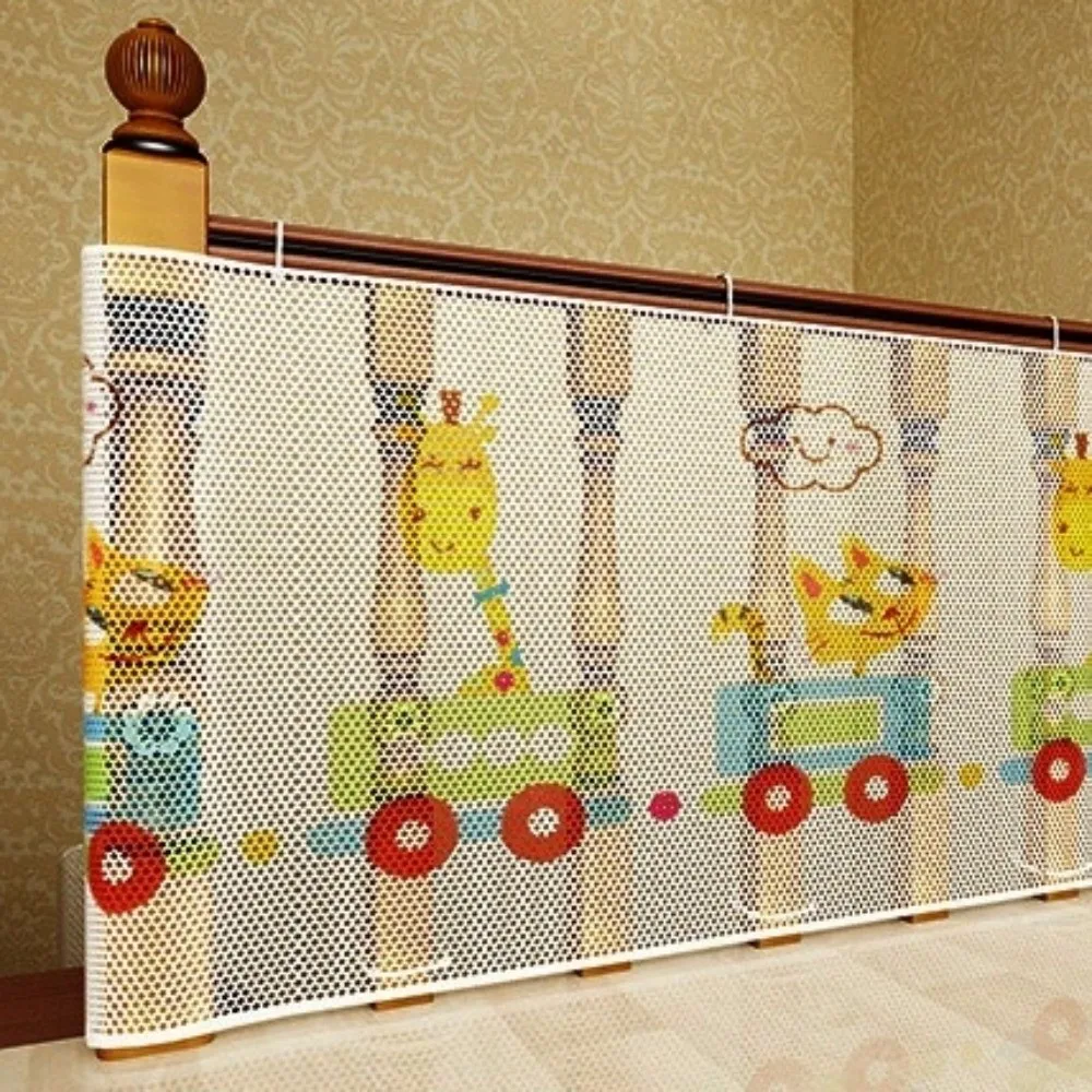 

Mesh Children's Safety Barrier Stair Protection Children Protection Banister Guard Fence Multipurpose Baby Safety