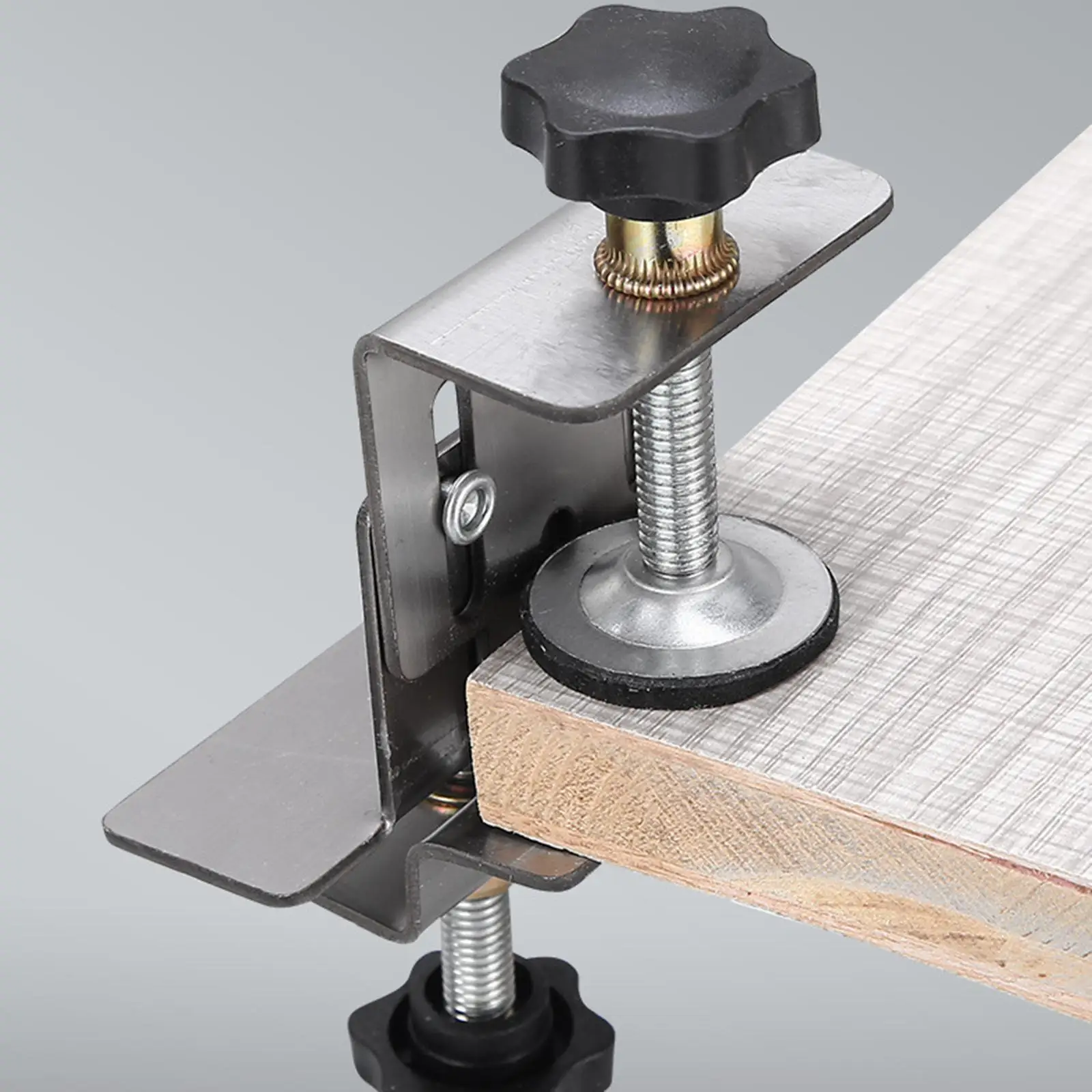 

Монтажная фурнитура для двери шкафа, регулируемый многофункциональный приспособление для мебели, портативный профессиональный аксессуар для инструментов из нержавеющей стали