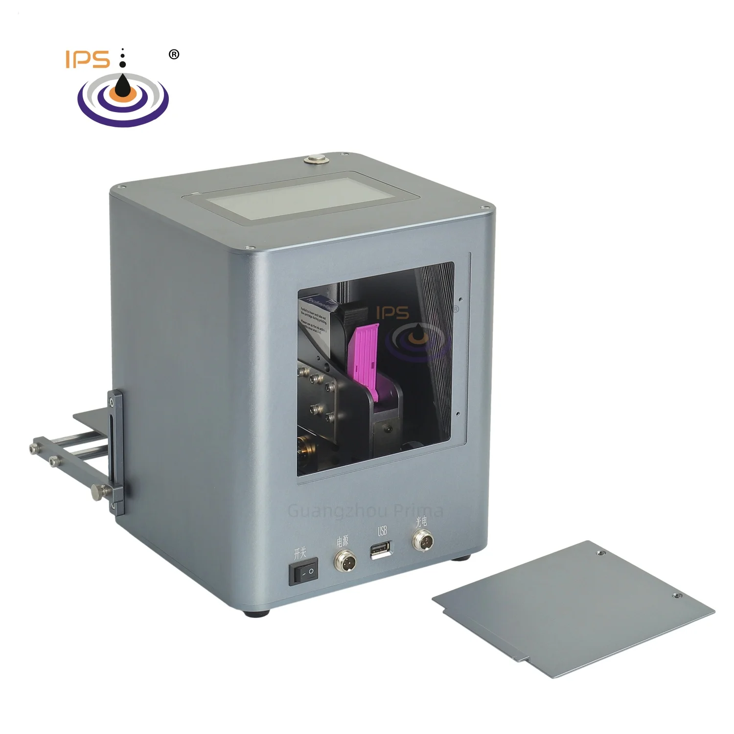 12.7mm 25.4mm Desktop Portable Mini Tij Printer Static Thermal Printing Machine For PE Bottle Plastic Bag