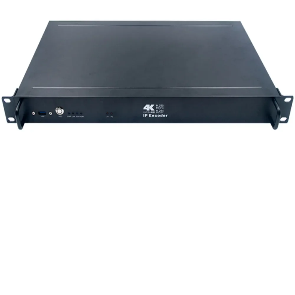 Ultra HD Video Encoder 4K H265/H264 for 12G SDI IP Streaming RTMP RTSP UDP HTTP for TV Broadcasting Equipment