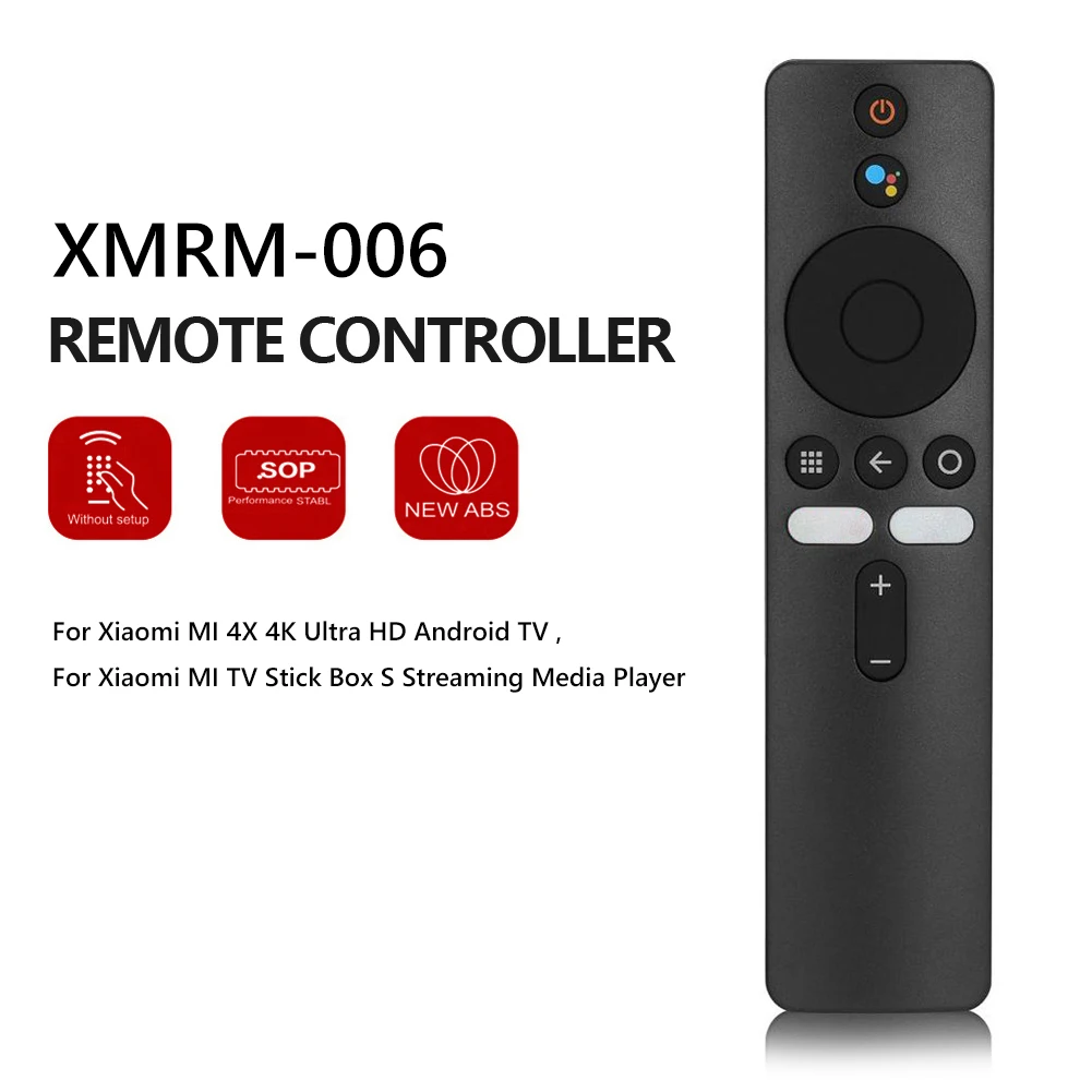 Remote For Xiaomi MI TV Box S Streaming Media Player MDZ-22-AB MDZ-24-AA TV Stick Control For Xiaomi 4X 4K Ultra HD Android TV