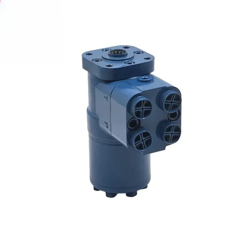 New Hydraulic Power Steering Unit (Hydraulic Steering Gear) BZZ5-500BFK LONGDA Cast Iron Flange Connection Dump Truck Parts