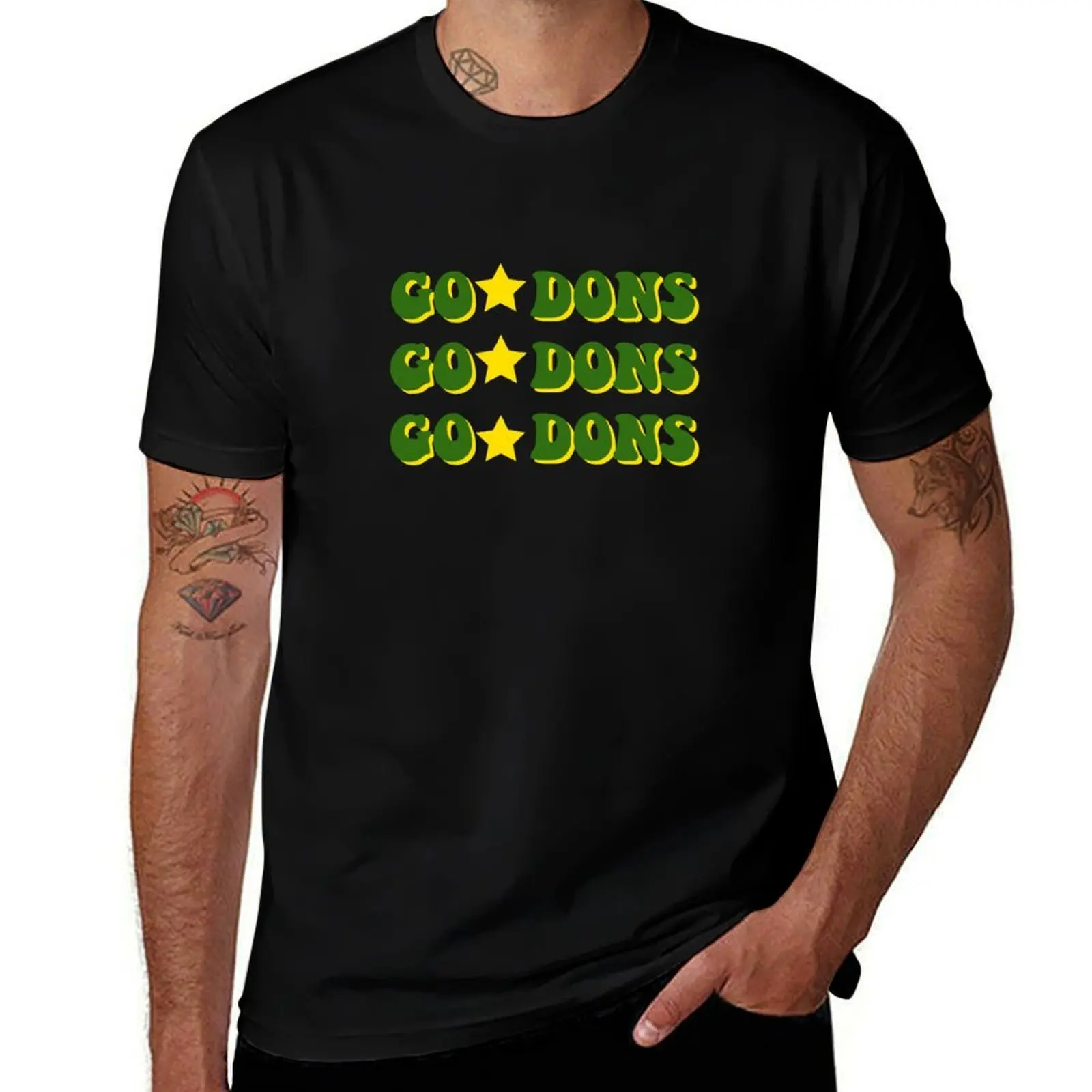 

GO DONS USF T-Shirt All Match Basic Short Sleeve Top