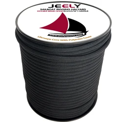 8mm 20m UHMWPE Fiber Core With Polyester Jacket Rope For Sailboat Yacht Halyard