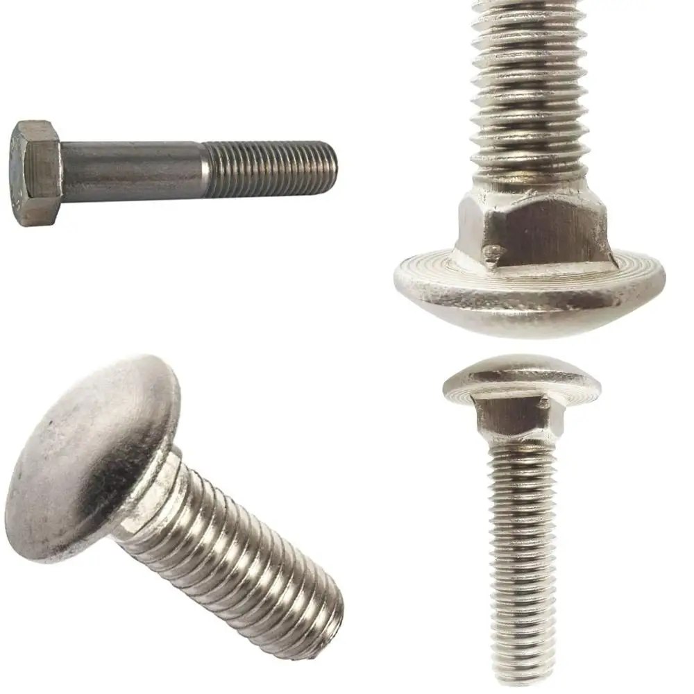 

Stainless Steel 316 Fully Threaded Coarse Hex Head Cap Screws, M8-1.25 x 130mm, 50 Pieces Set