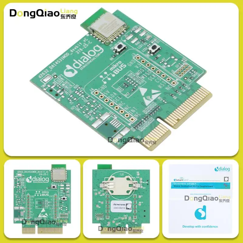 

DA14531MOD-00F1DB-P Диалог дочери карта OEM плата DA14531SmartBond TINY модуль