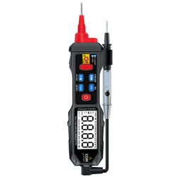 Digital Multimeter Pen Type 6000 Counts Voltage Detector Pen Non-Contact Votage Ohm Test Tool LCD Display for Electrical Testing