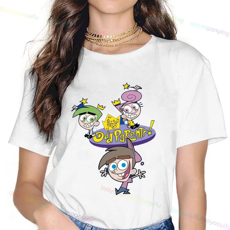 Y2k Classic Cartoon The Fairly Oddparents.Chip Skylark  R&B Cover Customized Printed Leisure T-Shirt Mens and Womens Clothing