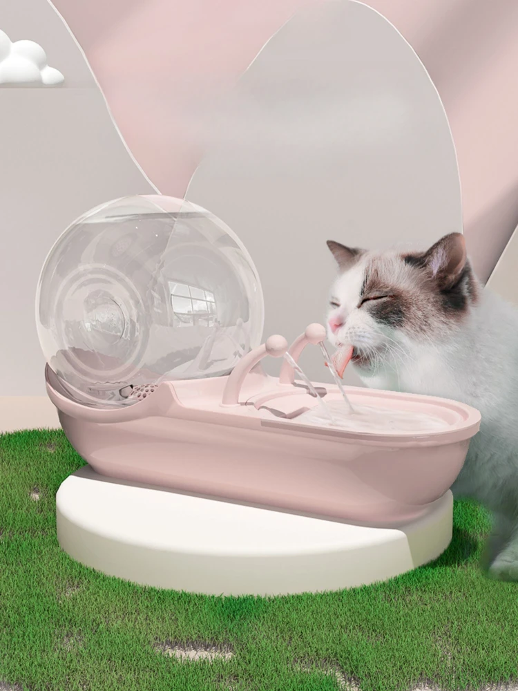 

Cats Water Dispenser Automatic Feeders Cat Water Fountain Circulation Drinking Bowl Non-creepage Pet Products Supplies