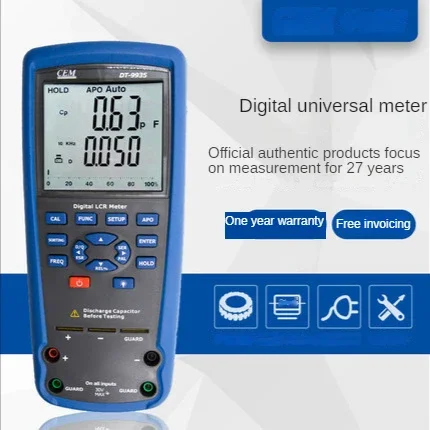 LCR test meter multimeter DT-9935 professional inductance capacitance resistance tester Digital Multimeter