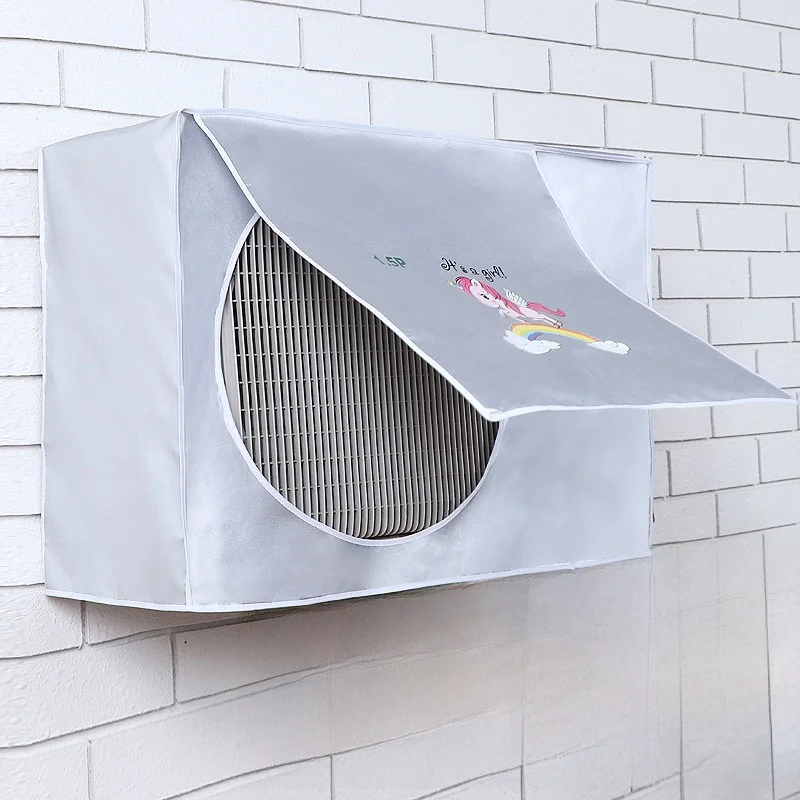 

Новый защитный чехол для наружного блока кондиционера: солнцезащитный, водонепроницаемый, износостойкий, универсальный тканевый экран