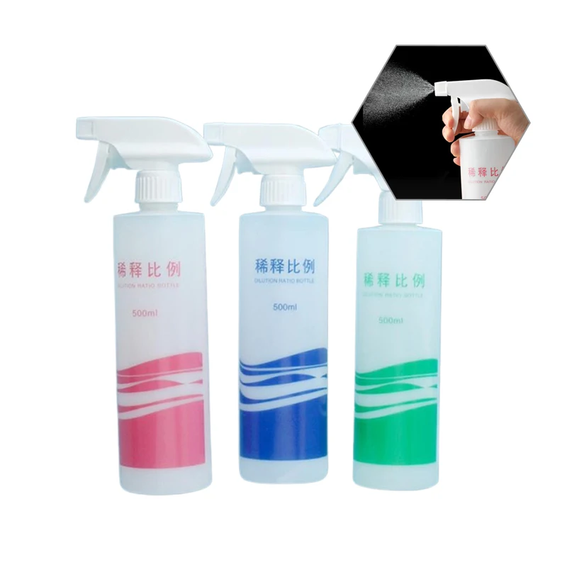1pc 500ml Konzentrat Verdünnung Verhältnis Flasche Proportional Skala Spray Flaschen Sanitizer Bewässerung Kunststoff Garten Werkzeuge Sprayer