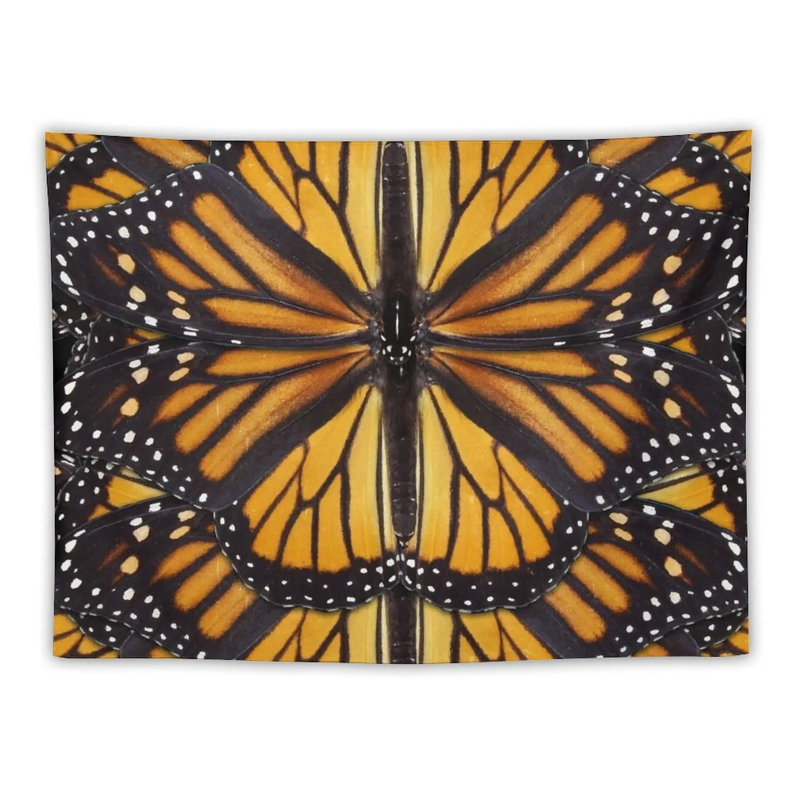 

Monarch Butterfly Mandala Tapestry Wall Hanging Decor Aesthetic Room Decoration Tapestry