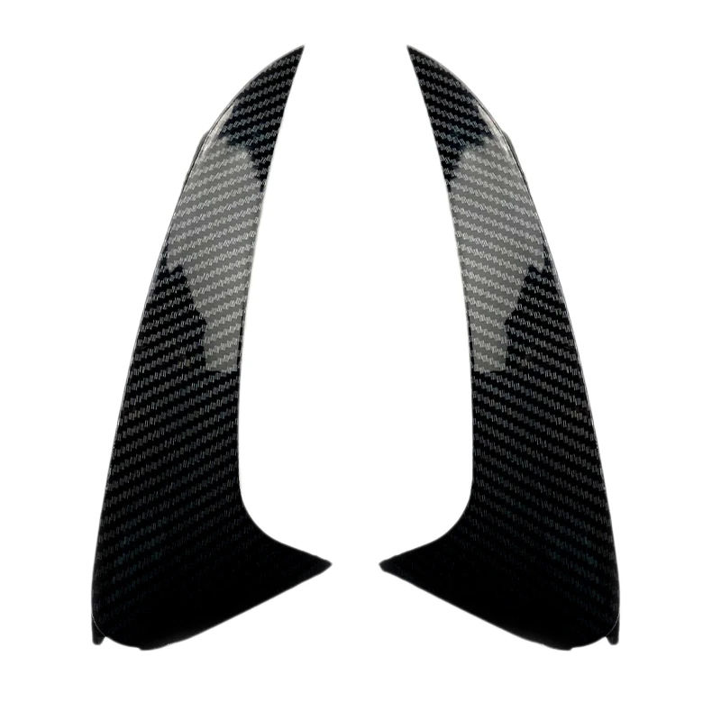 

Car Carbon Fiber ABS Rear Bumper Splitter Spoiler Side Wing Decorative Cover for Mercedes Benz CLS Class W218 2014-2017