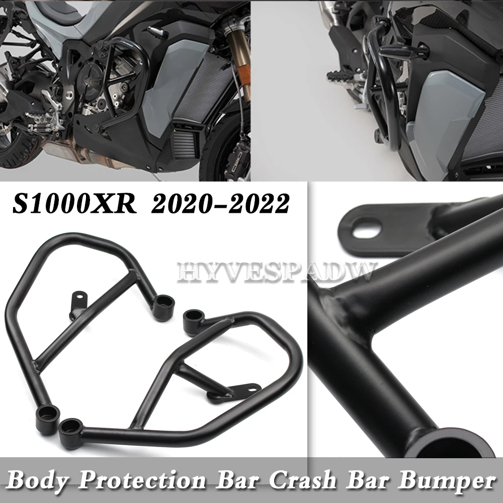 

New Motorcycle Parts Highway Engine Guard Bumper Crash Bars Stunt Cage Frame Protector For BMW S1000XR S 1000XR 2020 2021 2022