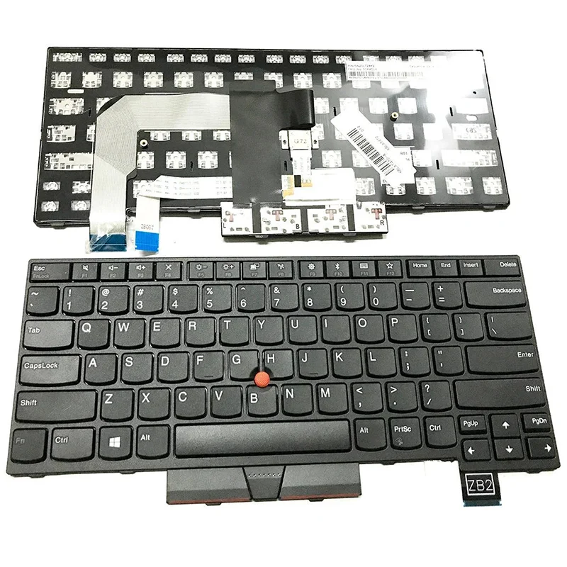 إضاءة خلفية أمريكية/بدون إضاءة خلفية لينوفو T470 T480 A475 A485 لون أسود