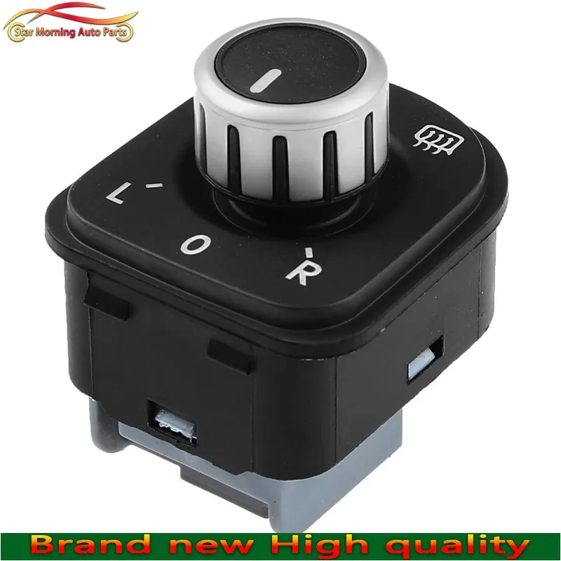 

5ND959565B A5ND959565B Brand New Side Mirror Control Adjust Switch Knob Switch for VW Tiguan Golf MK5 MK6 Passat B6