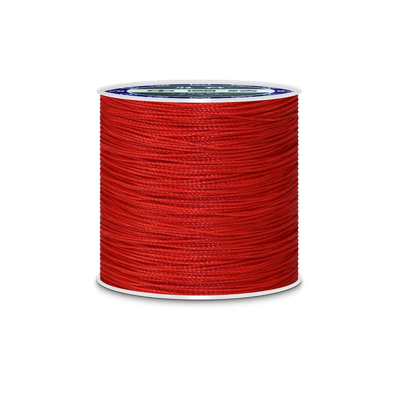 0.4mm 0.5mm 0.6mm Thread Cord Polyester Waxed Line Leather Craft Sewing for DIY Jewelry Bracelet Necklace Bead Accessories