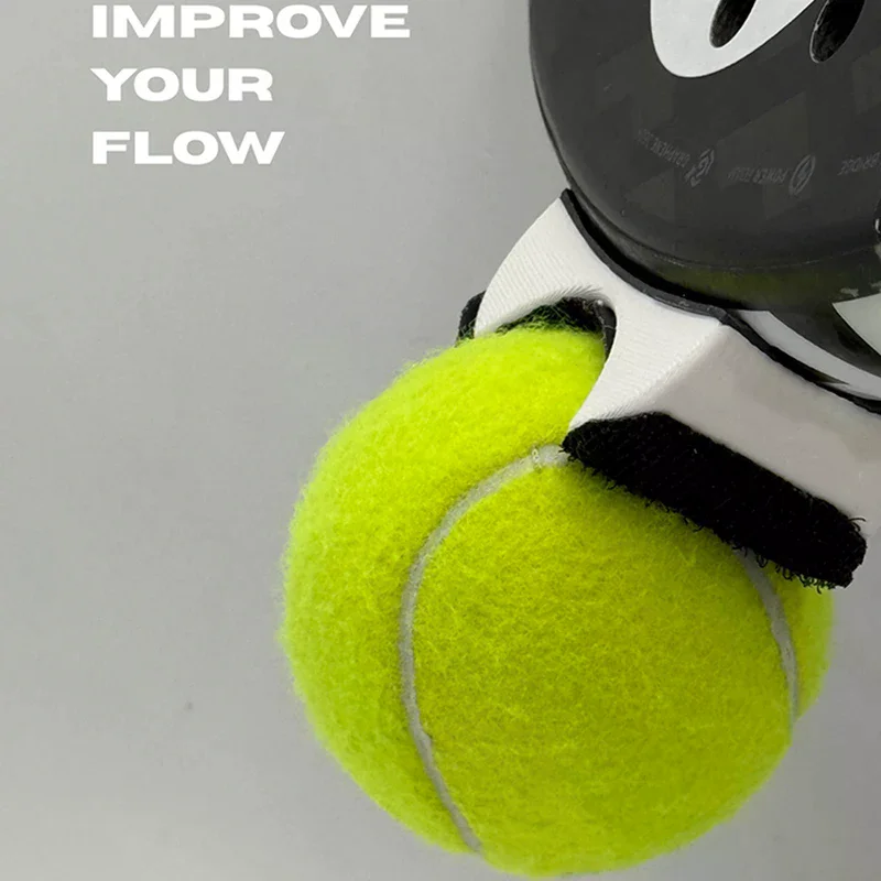 منتقي كرات التنس الرائد مع مقبض منحني للاستخدام المريح، مجموعة كرات متسقة على المحكمة المتنوعة قطعة واحدة